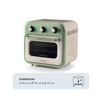 Produktbild för Ariete 4632/04, Varmluftsfritös, 16 l, 80 ° C, 230 ° C, 60 m...