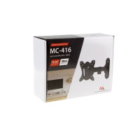 Produktbild för Maclean MC-416 TV-väggfäste 13–32" 30 kg, tiltbart/roterbart...