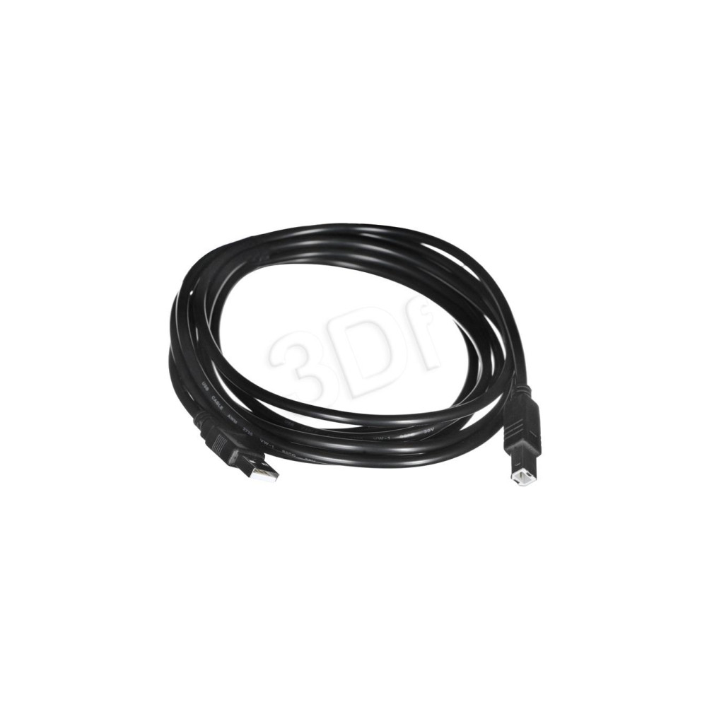 Produktbild för iBOX - skrivarkabel - USB till USB typ B - 3 m