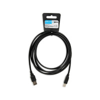 Produktbild för iBOX - skrivarkabel - USB till USB typ B - 3 m