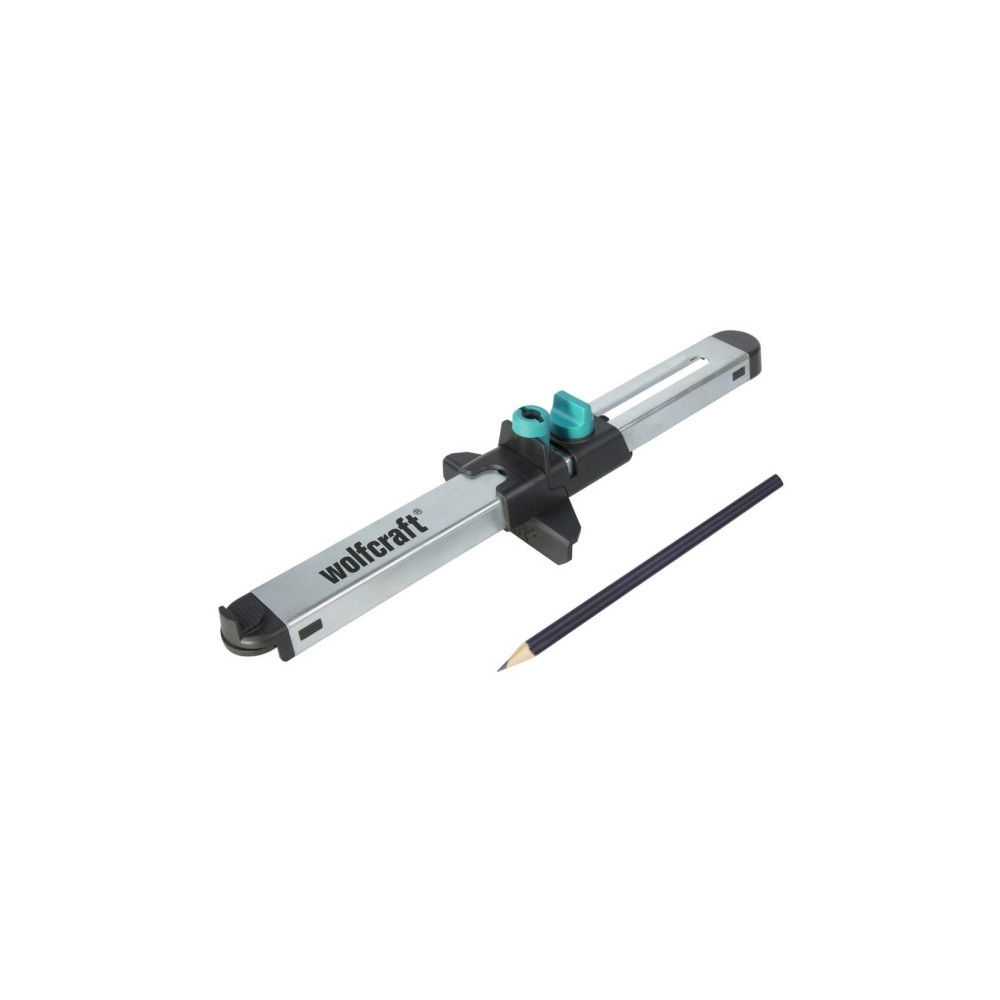 Produktbild för wolfcraft GmbH 6952000, Svart, Rostfritt stål, Europa, 320 m...