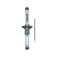 Produktbild för wolfcraft GmbH 6952000, Svart, Rostfritt stål, Europa, 320 m...