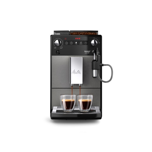 Melitta Melitta Series 600 Avanza - automatisk kaffekokare med mjölkskummare - 15 bar - mystisk titan