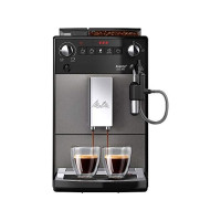 Produktbild för Melitta Series 600 Avanza - automatisk kaffekokare med mjölkskummare - 15 bar - mystisk titan