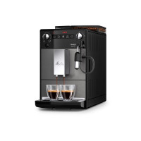 Produktbild för Melitta Series 600 Avanza - automatisk kaffekokare med mjölkskummare - 15 bar - mystisk titan