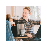 Produktbild för Melitta Series 600 Avanza - automatisk kaffekokare med mjölkskummare - 15 bar - mystisk titan