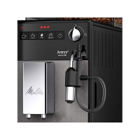 Produktbild för Melitta Series 600 Avanza - automatisk kaffekokare med mjölkskummare - 15 bar - mystisk titan