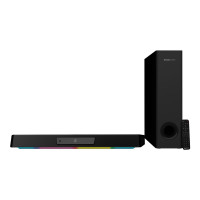 Produktbild för Creative Sound Blaster Katana V2X - soundbar - för persondator - trådlös