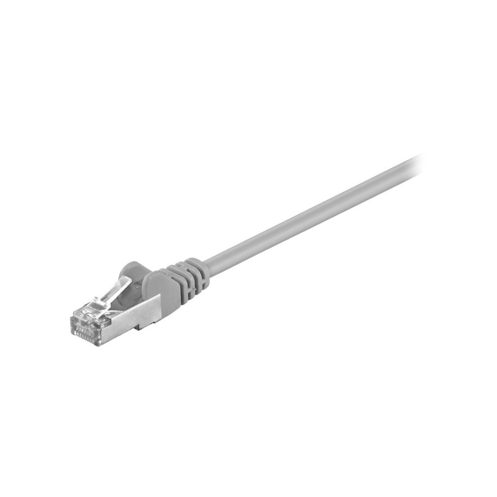 Produktbild för goobay patch-kabel - 3 m - grå