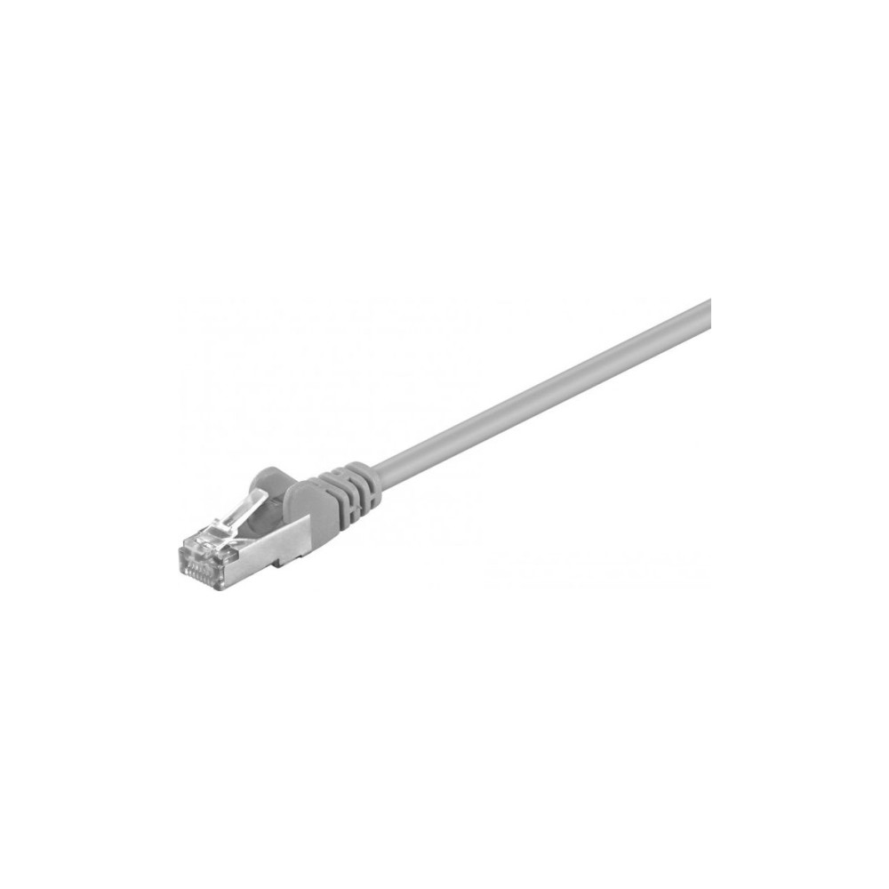 Produktbild för goobay patch-kabel - 3 m - grå
