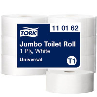 Produktbild för Tork Jumbo T1 - toalettpapper - 2500 ark - rulle - 500 m - vit