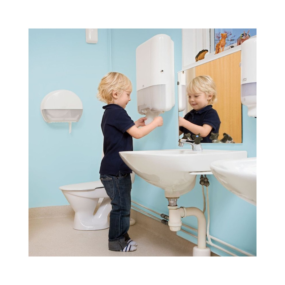 Produktbild för Tork Jumbo T1 - toalettpapper - 2500 ark - rulle - 500 m - vit