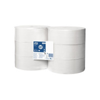 Produktbild för Tork Jumbo T1 - toalettpapper - 2500 ark - rulle - 500 m - vit