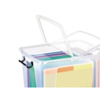 Produktbild för Förvaringsbox CEP® Strata, 40 l, HxBxL 32,9 x 39,5 x 49,8 cm...
