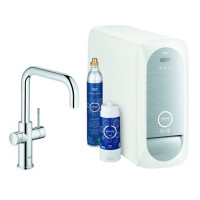 Produktbild för GROHE 31456001, Standard, Krom, Hävarm, Single, Type U, Kera...