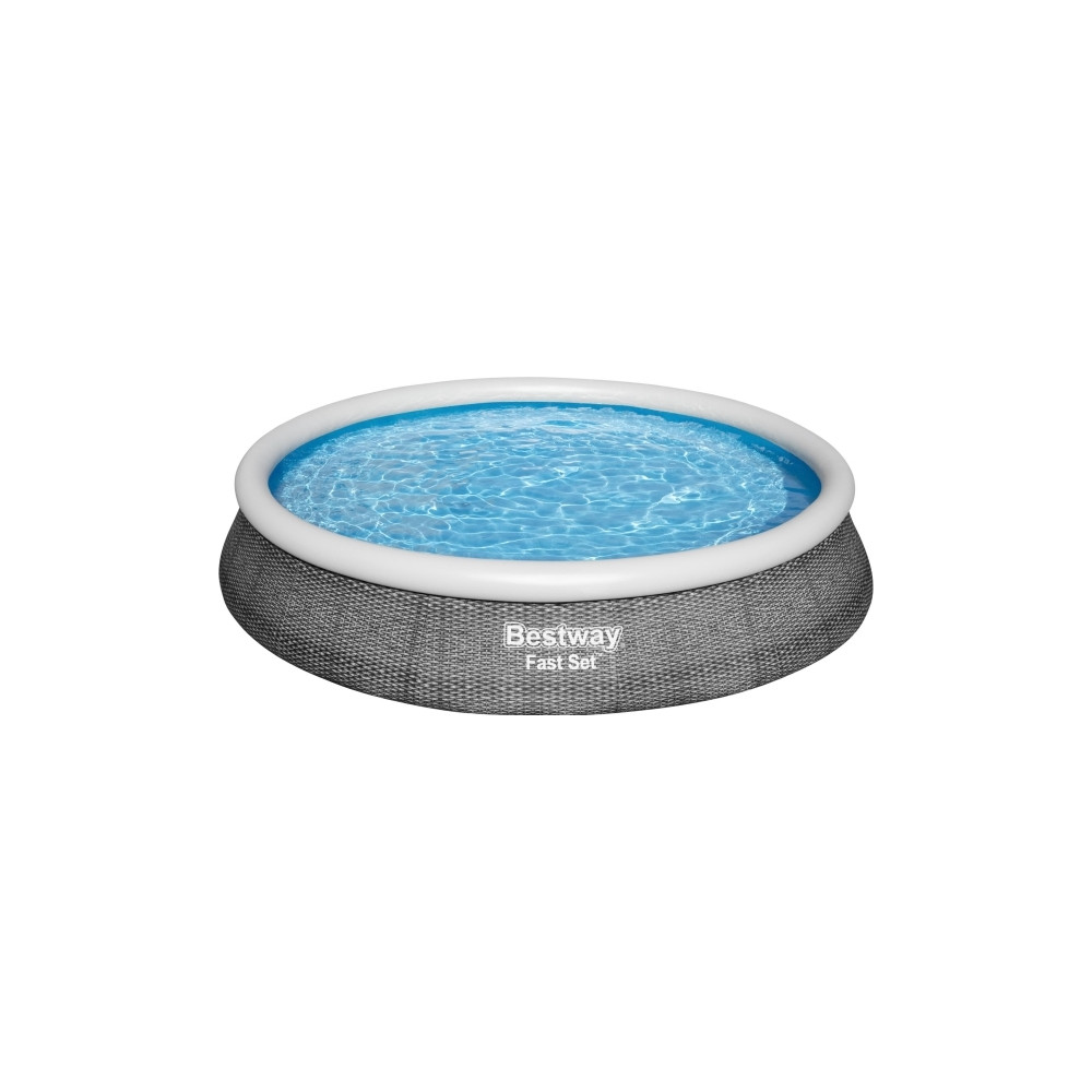 Produktbild för Bestway Fast Set 57376, 7340 l, Uppblåsbar pool, Vuxen och b...