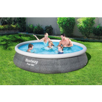 Produktbild för Bestway Fast Set 57376, 7340 l, Uppblåsbar pool, Vuxen och b...