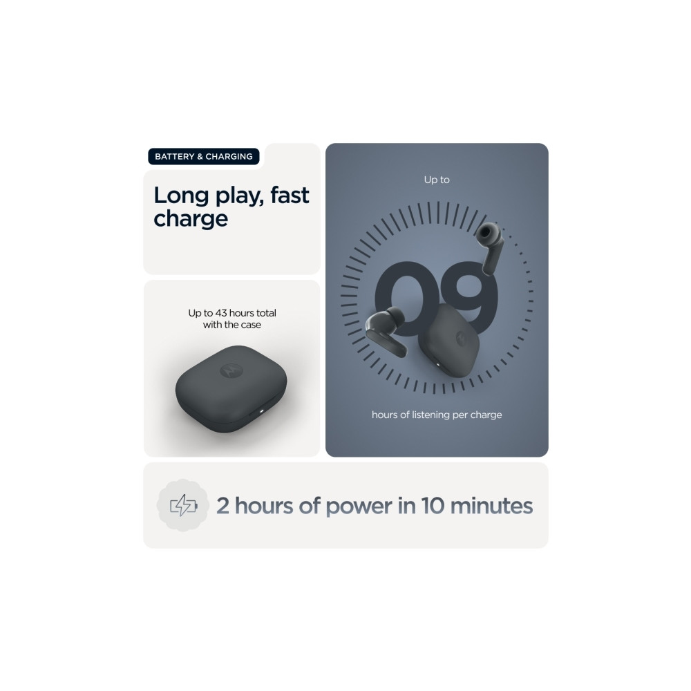 Produktbild för Motorola moto buds bass