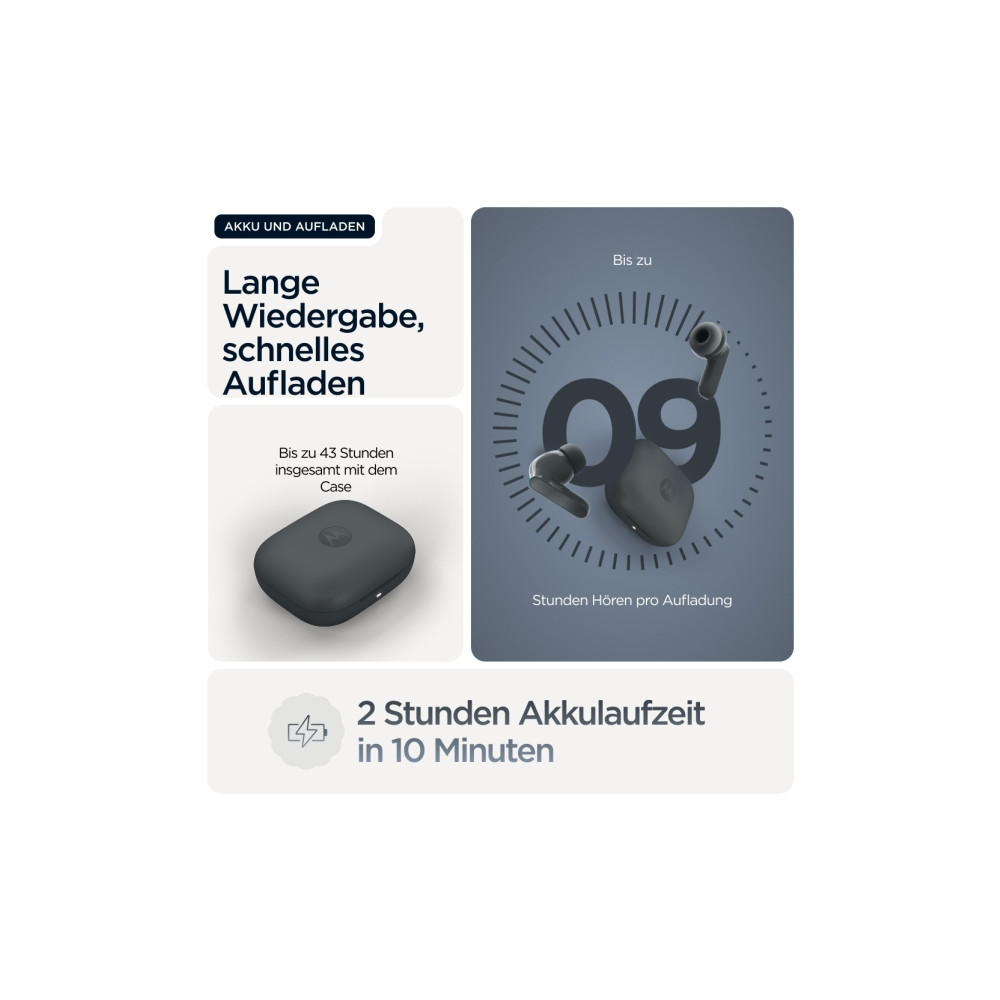 Produktbild för Motorola moto buds bass