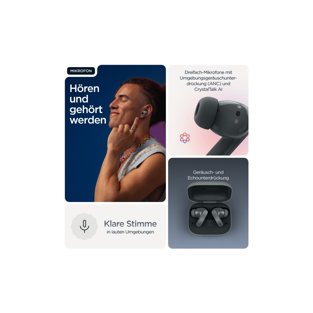 Produktbild för Motorola moto buds bass