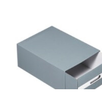 Produktbild för Arkivboxar, Esselte Maxibox Standard, A4, grå, förpackning m...