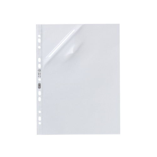 Elba Plastfickor Oxford, 120 µm, präglad/nopprad, A4, transparent...
