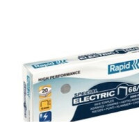 Produktbild för Häftklamrar, Rapid, 66/6, elektriska, för 20 ark, förpacknin...