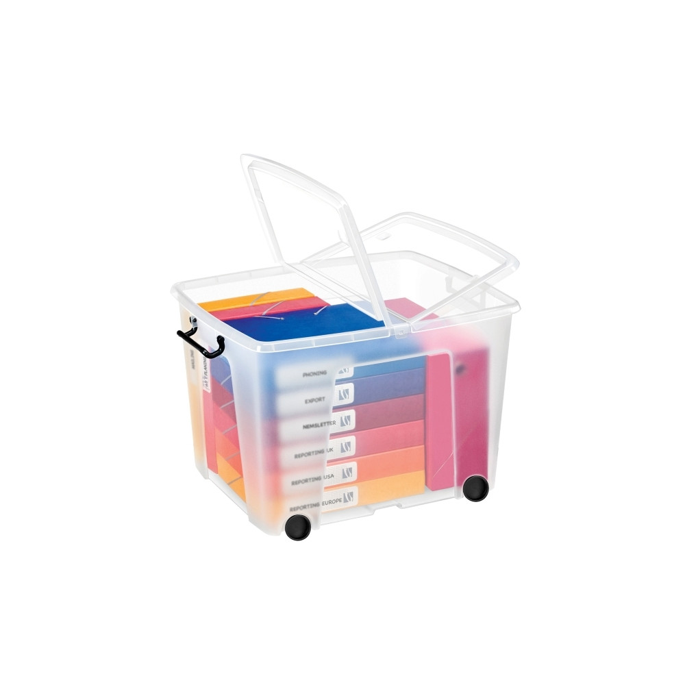 Produktbild för Förvaringsbox, CEP® Strata, 75 L, HxBxL: 41 x 48,5 x 60 cm,...