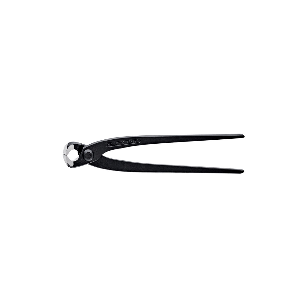 Produktbild för Knipex 99 00 220, Avnypa, 2,4 mm, Stål, Svart, 220 mm, 314 g