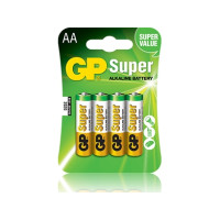 Produktbild för GP Batterier Super Alkaline 151429, Engångsbatteri, AA, Alka...