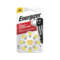 Produktbild för Hörapparatbatterier Energizer® 10/PR70 zink-luft 1,4 V gul f...