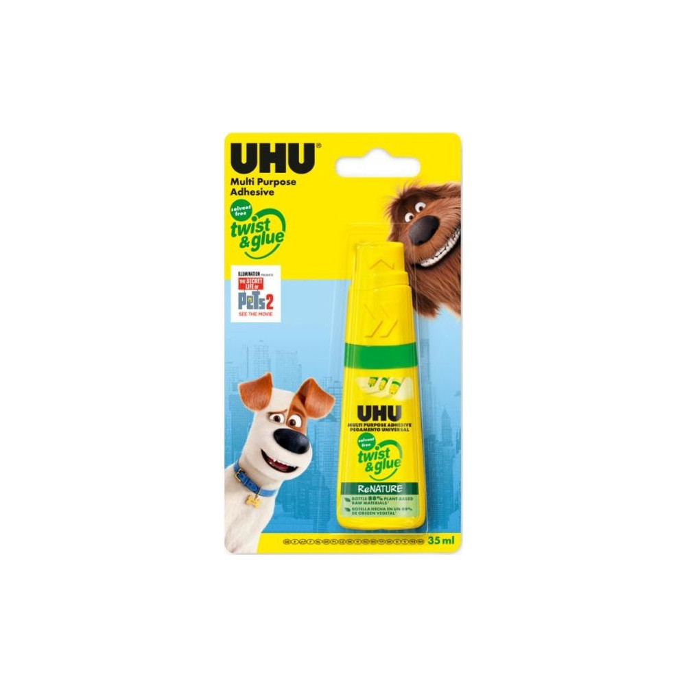 Produktbild för Lim, UHU® Twist & Glue ReNature, 35 ml, utan lösningsmedel,...