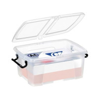 Produktbild för Förvaringsbox CEP® Strata HW671, HxBxL: 18,3 x 29,5 x 40,5 c...