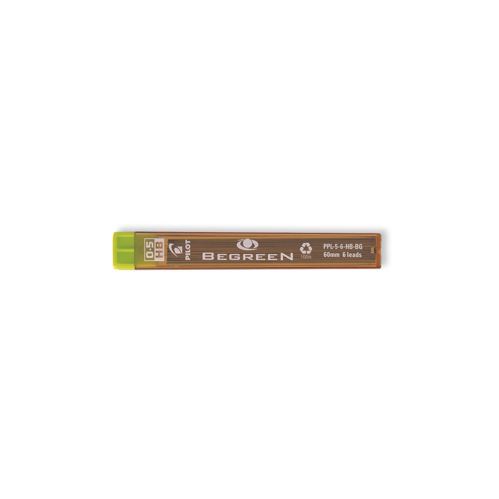 Produktbild för Blyertsstift, PILOT PPL Begreen, 0,5 mm, HB, 12 st/förpackni...