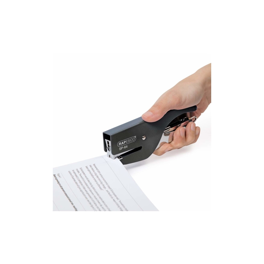 Produktbild för Häftapparat, Rapesco® SP-64, hel remsa, 21/4, 12 ark, D: 4,5...