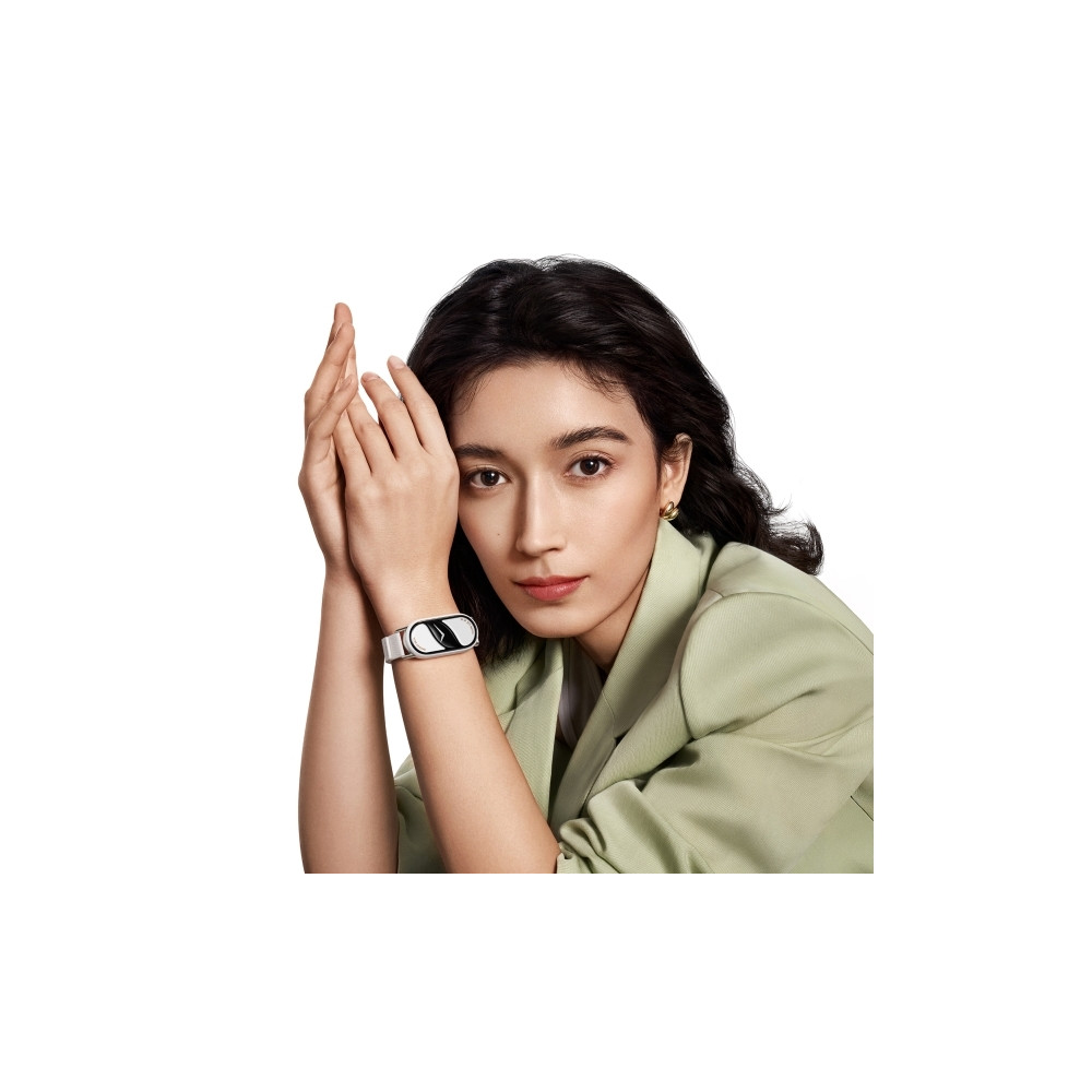 Produktbild för Xiaomi Watch 5 - 316L rostfritt stål - smart klocka med rem - 32 GB - juniper green