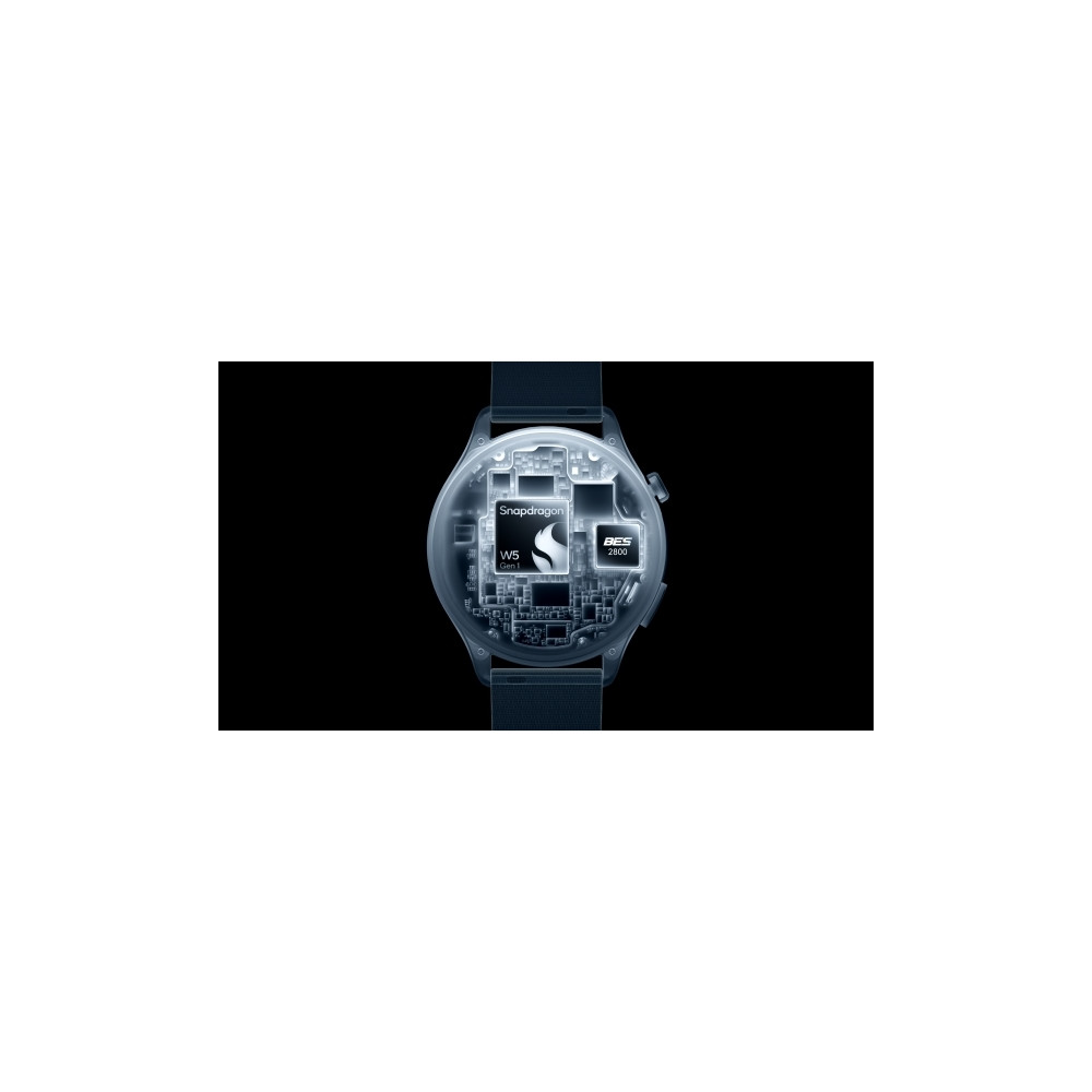 Produktbild för Xiaomi Watch 5 - 316L rostfritt stål - smart klocka med rem - 32 GB - juniper green