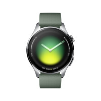 Produktbild för Xiaomi Watch 5 - 316L rostfritt stål - smart klocka med rem - 32 GB - juniper green