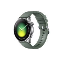 Produktbild för Xiaomi Watch 5 - 316L rostfritt stål - smart klocka med rem - 32 GB - juniper green