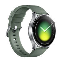Produktbild för Xiaomi Watch 5 - 316L rostfritt stål - smart klocka med rem - 32 GB - juniper green