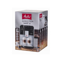 Produktbild för Melitta CAFFEO Barista T Smart F83/0-102 - automatisk kaffekokare med mjölkskummare - 15 bar - svart