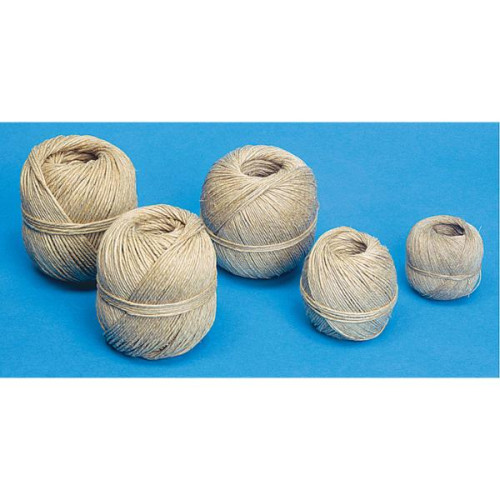 POLY-PRODUKTER, AB Bindgarn Poly, 2/1, hampa, 500 g, LxØ: 120 m x 2,2 mm, natur...