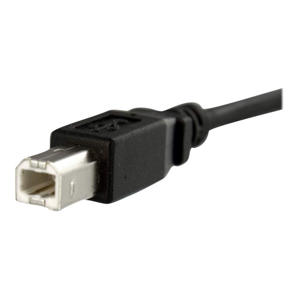 Produktbild för StarTech.com 3 ft Panel Mount USB Cable B to B - F/M - Panel Mount USB Extension USB-B Female to USB-B Male Adapter Cable - USB-B (F) Port (USBPNLBFBM3) - USB-kabel - USB typ B till USB typ B - 90 cm