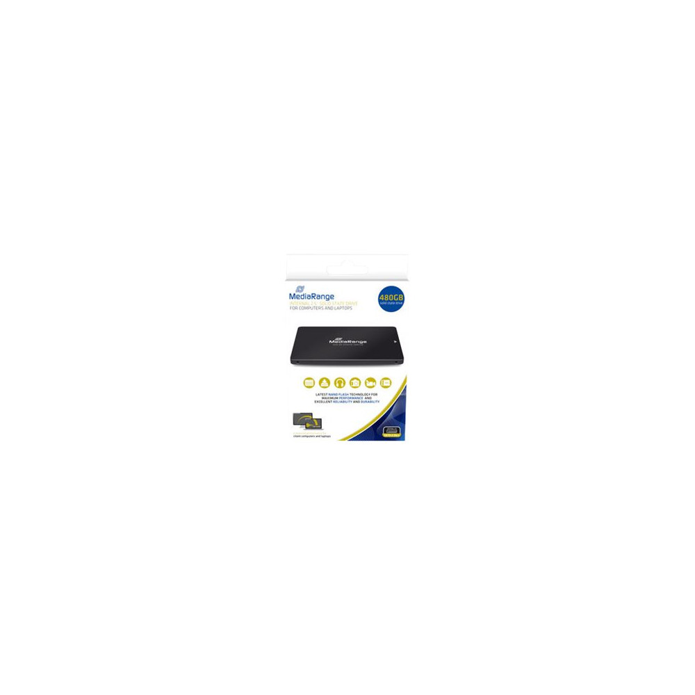 Produktbild för MediaRange MR1003 - SSD - 480 GB - SATA 6Gb/s