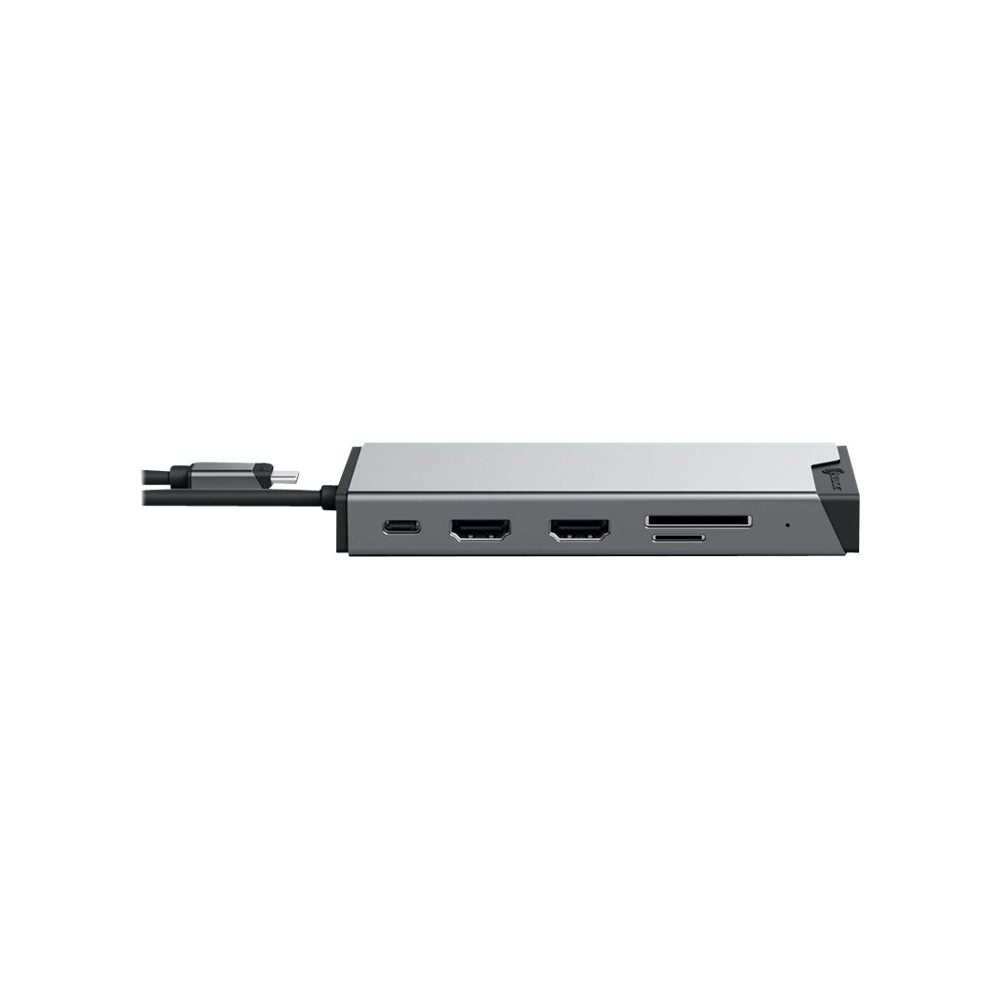 Produktbild för ALOGIC DV3 - mini-dockningsenhet - USB-C - 2 x HDMI, VGA - 1GbE