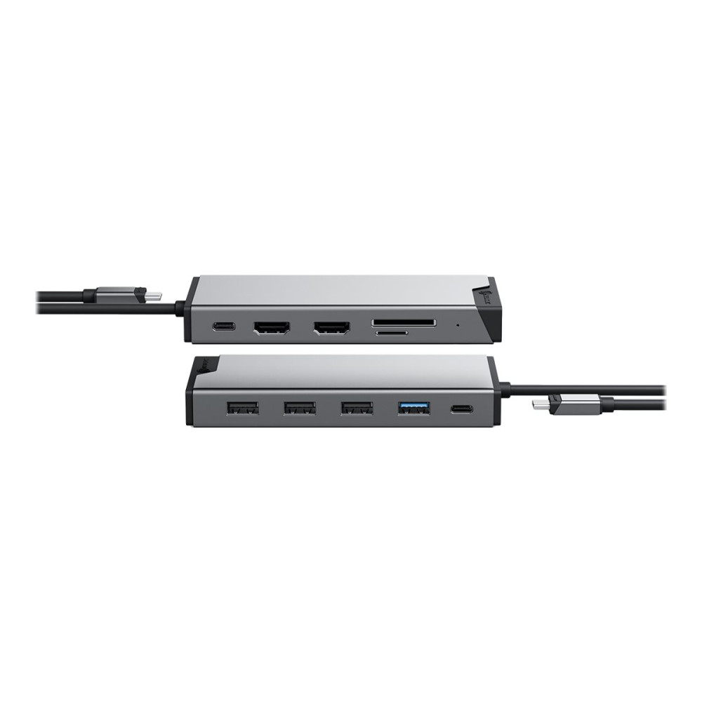 Produktbild för ALOGIC DV3 - mini-dockningsenhet - USB-C - 2 x HDMI, VGA - 1GbE