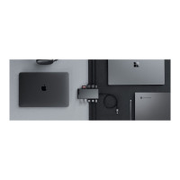 Produktbild för ALOGIC DV3 - mini-dockningsenhet - USB-C - 2 x HDMI, VGA - 1GbE