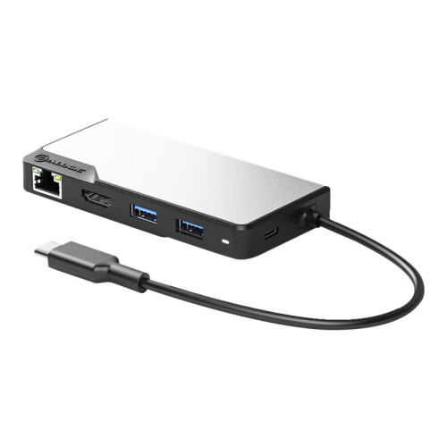 Alogic ALOGIC USB-C Fusion MAX 6-in-1 Hub V2 - dockningsstation - USB-C 3.1 Gen 1 - VGA, HDMI - 1GbE