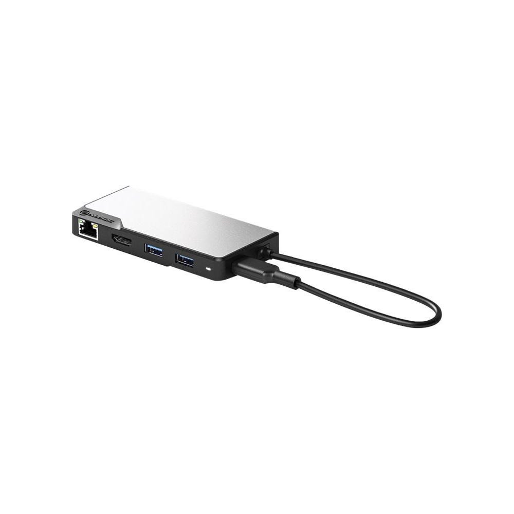 Produktbild för ALOGIC USB-C Fusion MAX 6-in-1 Hub V2 - dockningsstation - USB-C 3.1 Gen 1 - VGA, HDMI - 1GbE