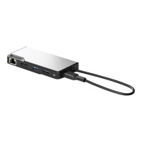 Produktbild för ALOGIC USB-C Fusion MAX 6-in-1 Hub V2 - dockningsstation - USB-C 3.1 Gen 1 - VGA, HDMI - 1GbE